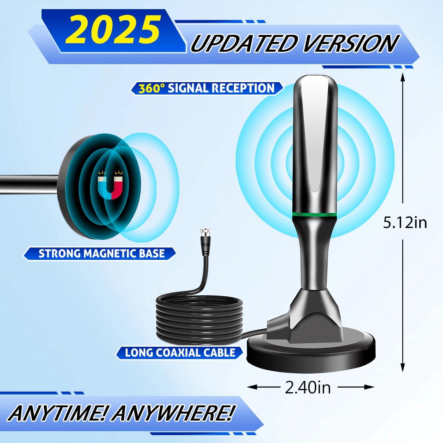 Antena Digital para Smart TV DTVSMARTSHOW V019 4K 1080p