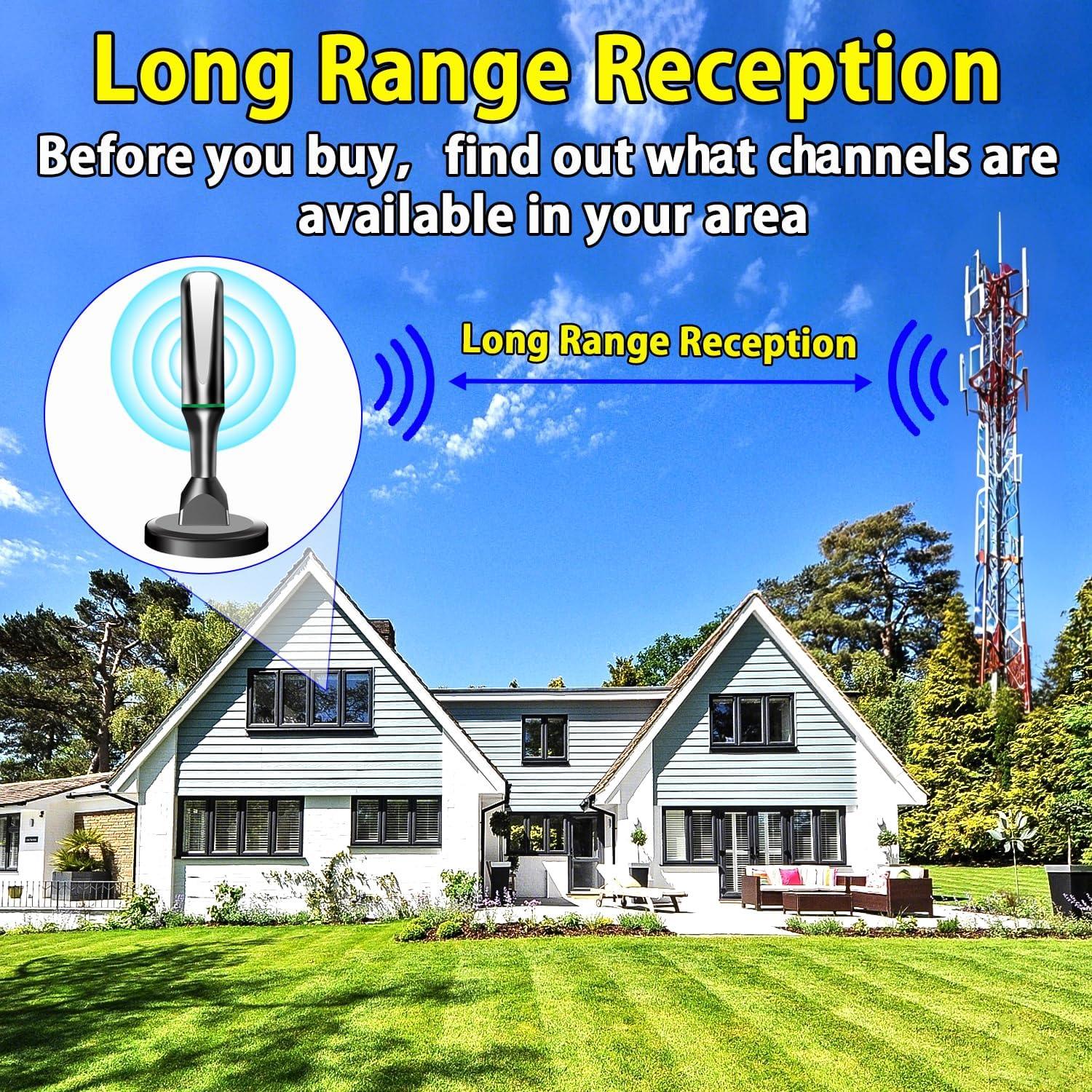 Antena Digital para Smart TV DTVSMARTSHOW V019 4K 1080p