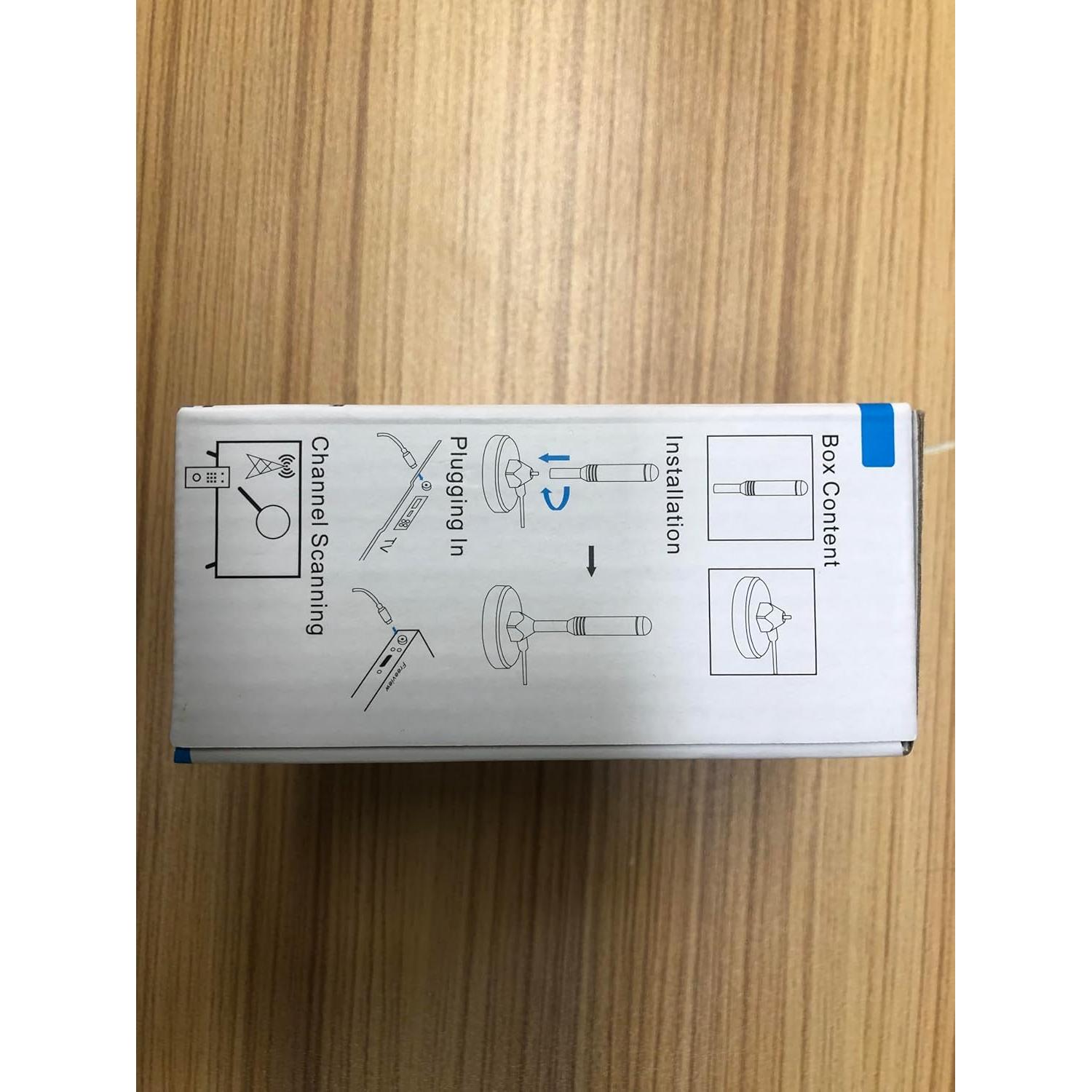 Antena HDTV August DTA240 Digital Portátil 80 km Alcance