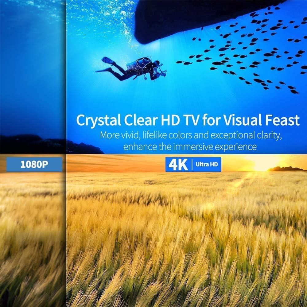 Antena de TV Digital HD Amplificada Mexonga I5-BK-Xhb-22 300 Millas