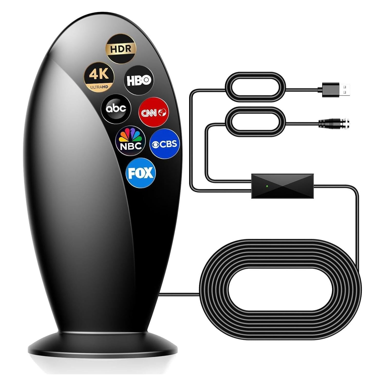 Antena de TV Digital AeroSign 650 Millas 4K HD Amplificada