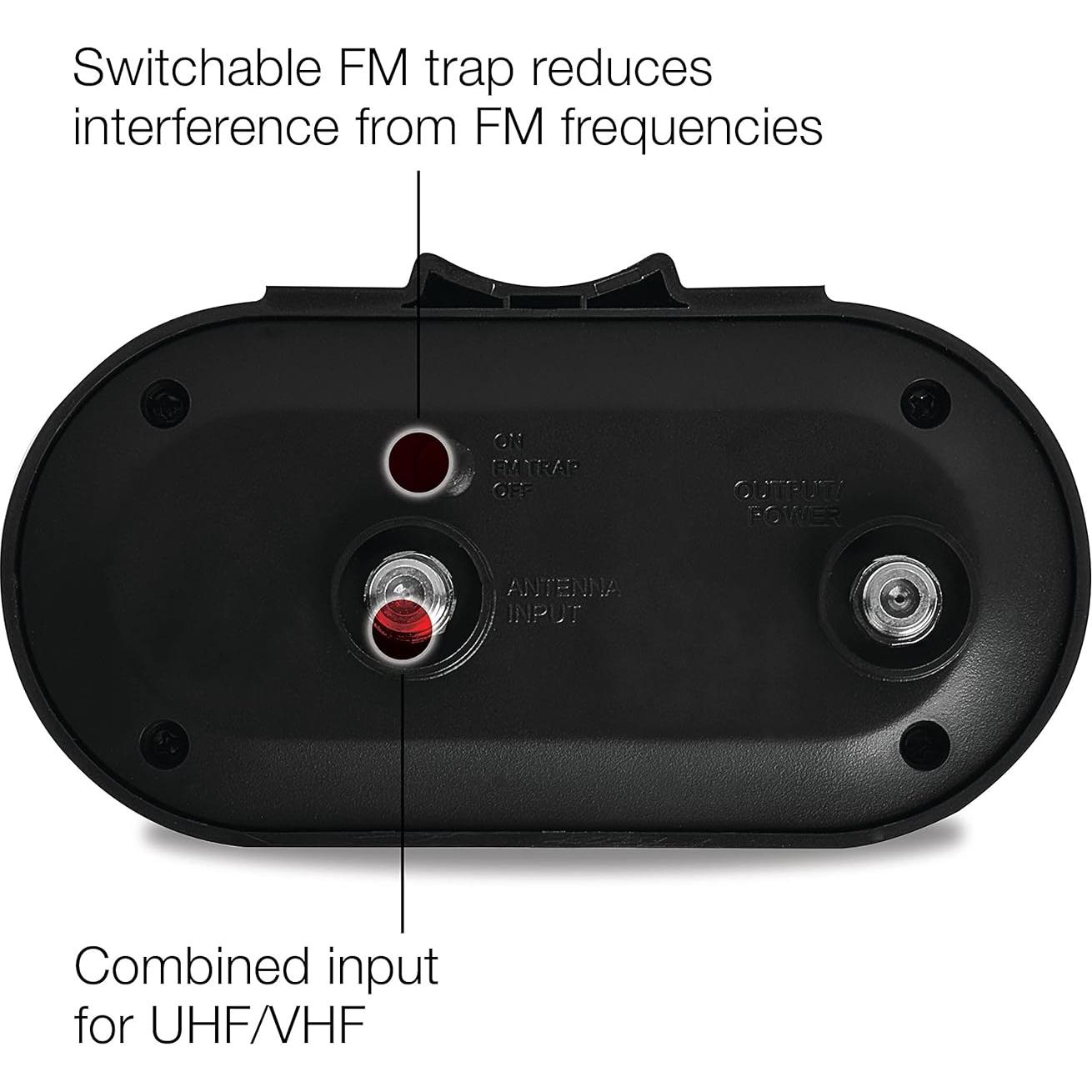 Amplificador de Señal Digital RCA AMP2450E para Antenas Exteriores