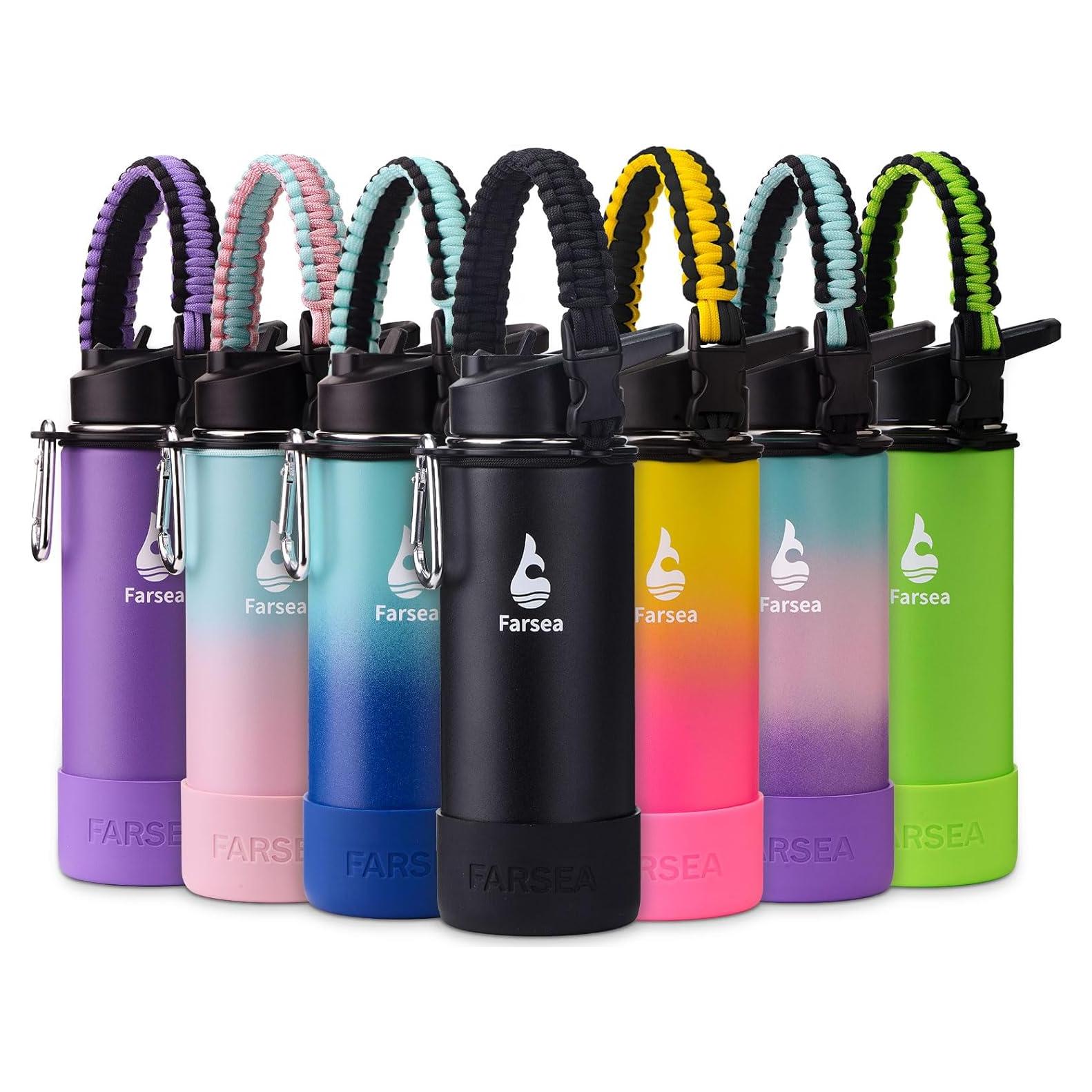 Botella de Agua Aislada Farsea 532 ml Acero Inoxidable Doble Pared