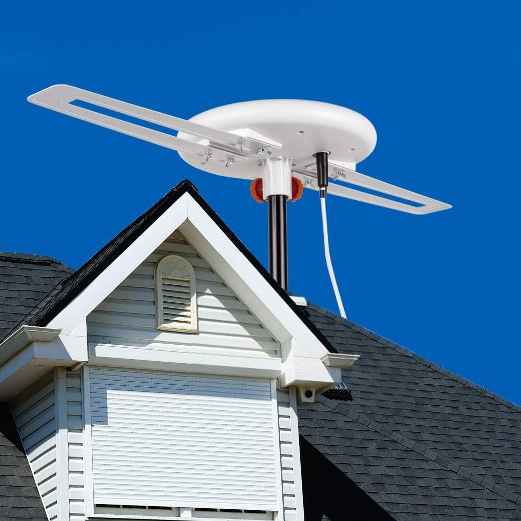 Antena HDTV Amplificada Five Star FSA-5818 150 Millas 4K