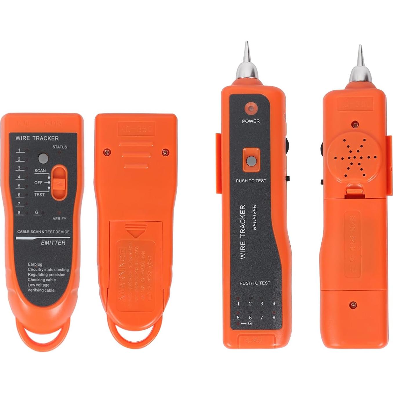 Probador de Cable de Red Goeco RJ11 RJ45 con Kit de Pelacables