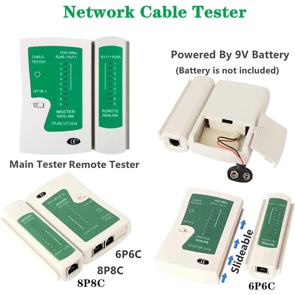 Kit de Herramientas de Red 11 en 1 Gaobige para Cat5 Cat6