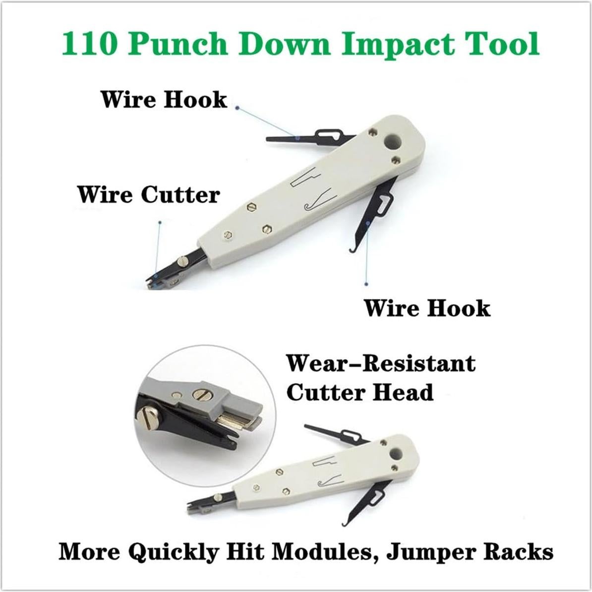 Kit de Herramientas de Red 11 en 1 Gaobige para Cat5 Cat6