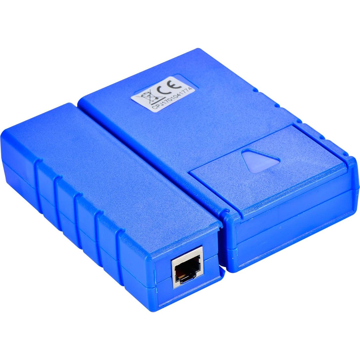 Probador de Cable de Red Optimal Shop RJ45 RJ11 CAT5 CAT6