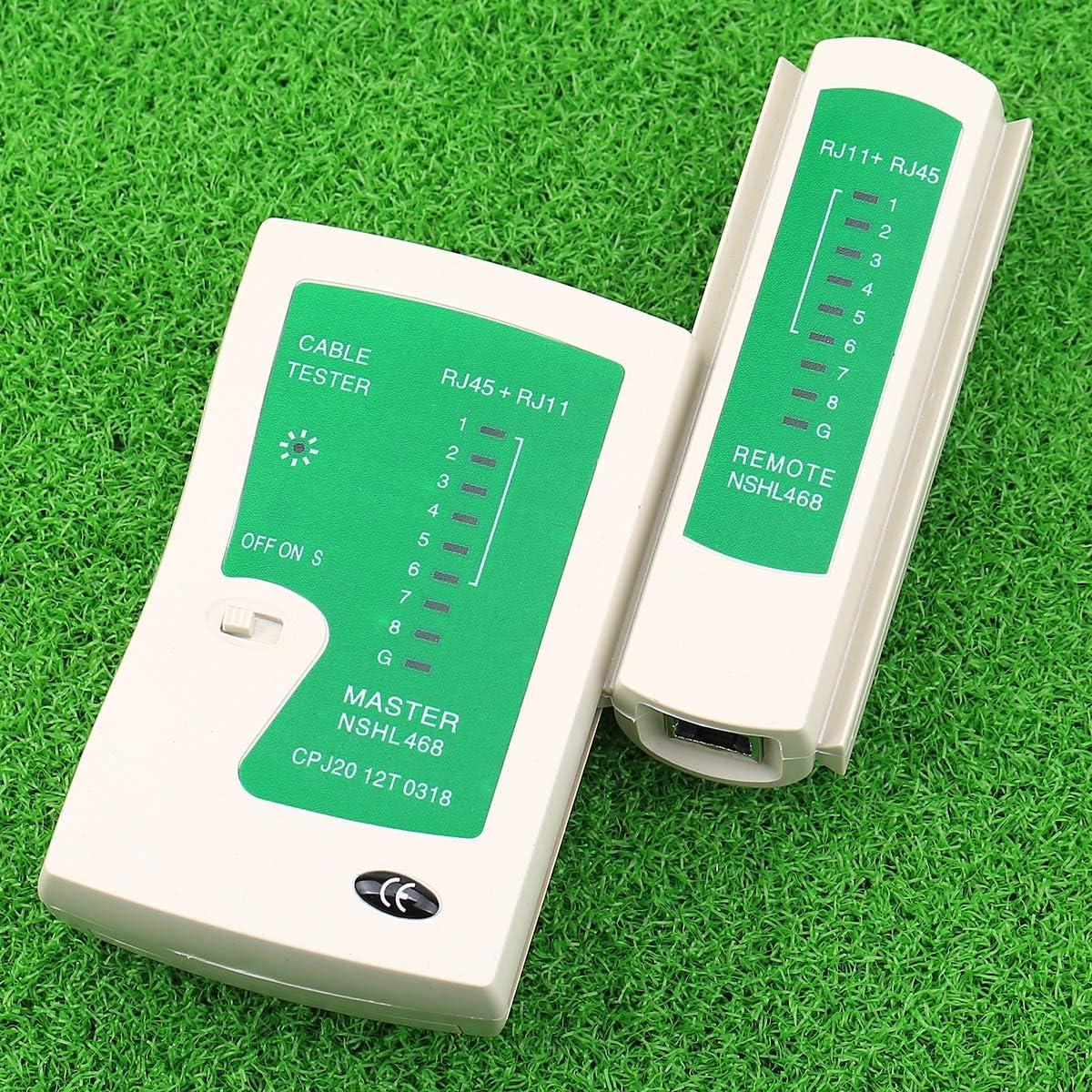 Probador de Cable de Red Cruiser NS-468 RJ45 RJ11 CAT5 CAT6