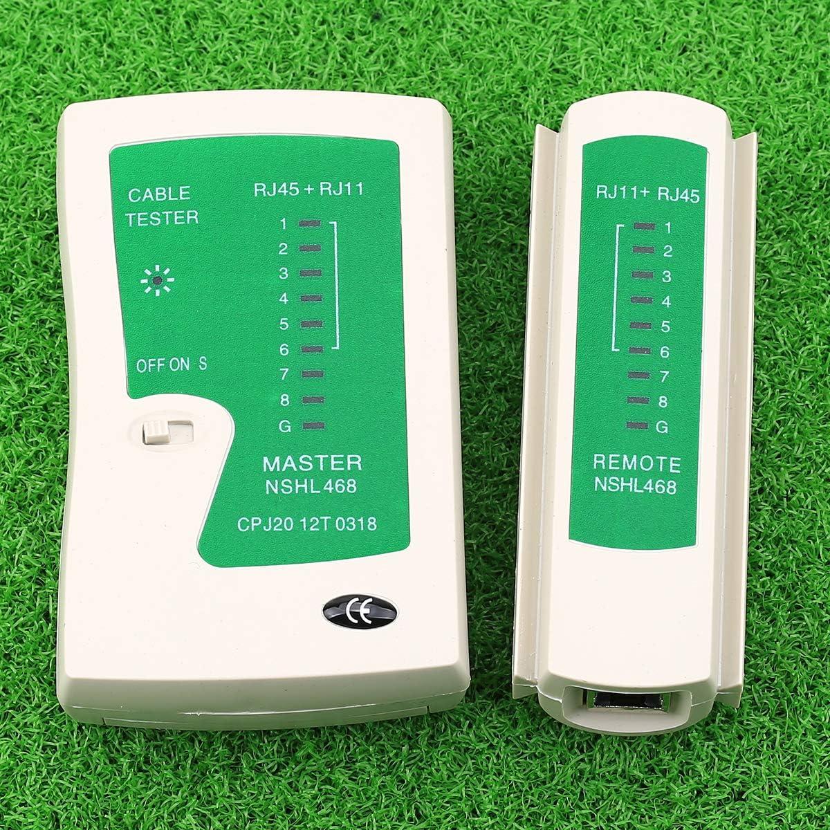 Probador de Cable de Red Cruiser NS-468 RJ45 RJ11 CAT5 CAT6