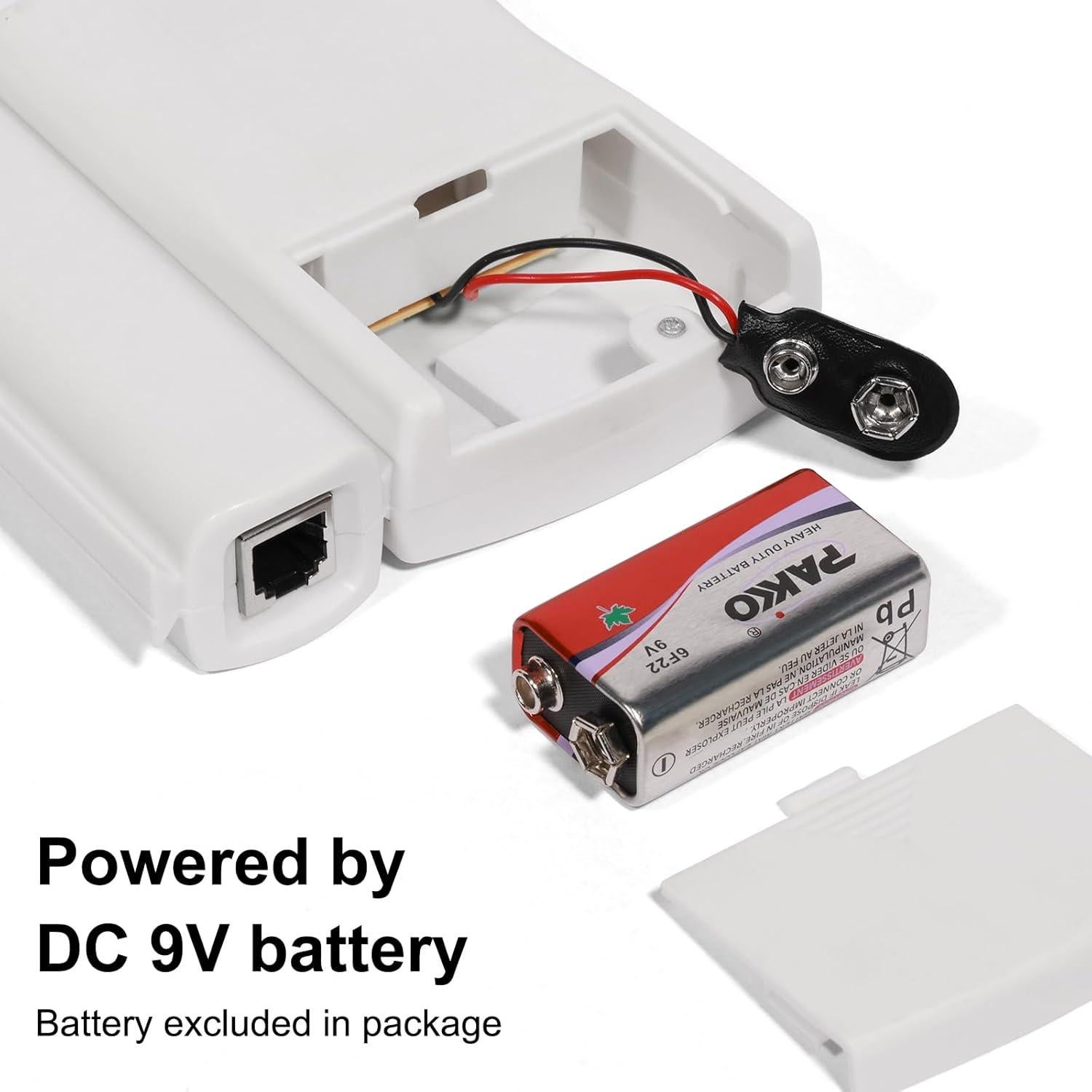 Probador de Cable de Red Therathy RJ45/RJ11/RJ12 - Cat5/Cat6