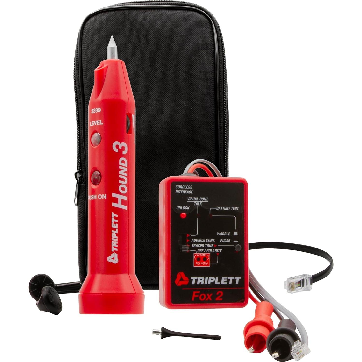 Kit de Trazado de Cables Triplett 3399 Fox & Hound con Tonos