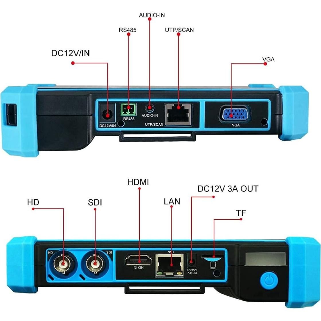 Probador CCTV PEGATISAN IPC-5200 Plus 5.4" Pantalla Táctil