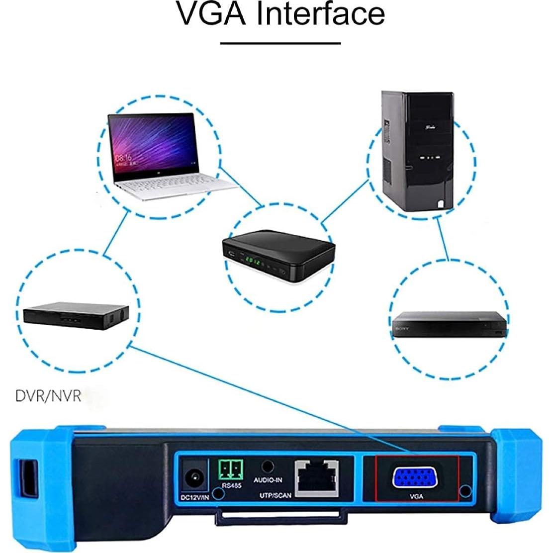 Probador CCTV PEGATISAN IPC-5200 Plus 5.4" Pantalla Táctil