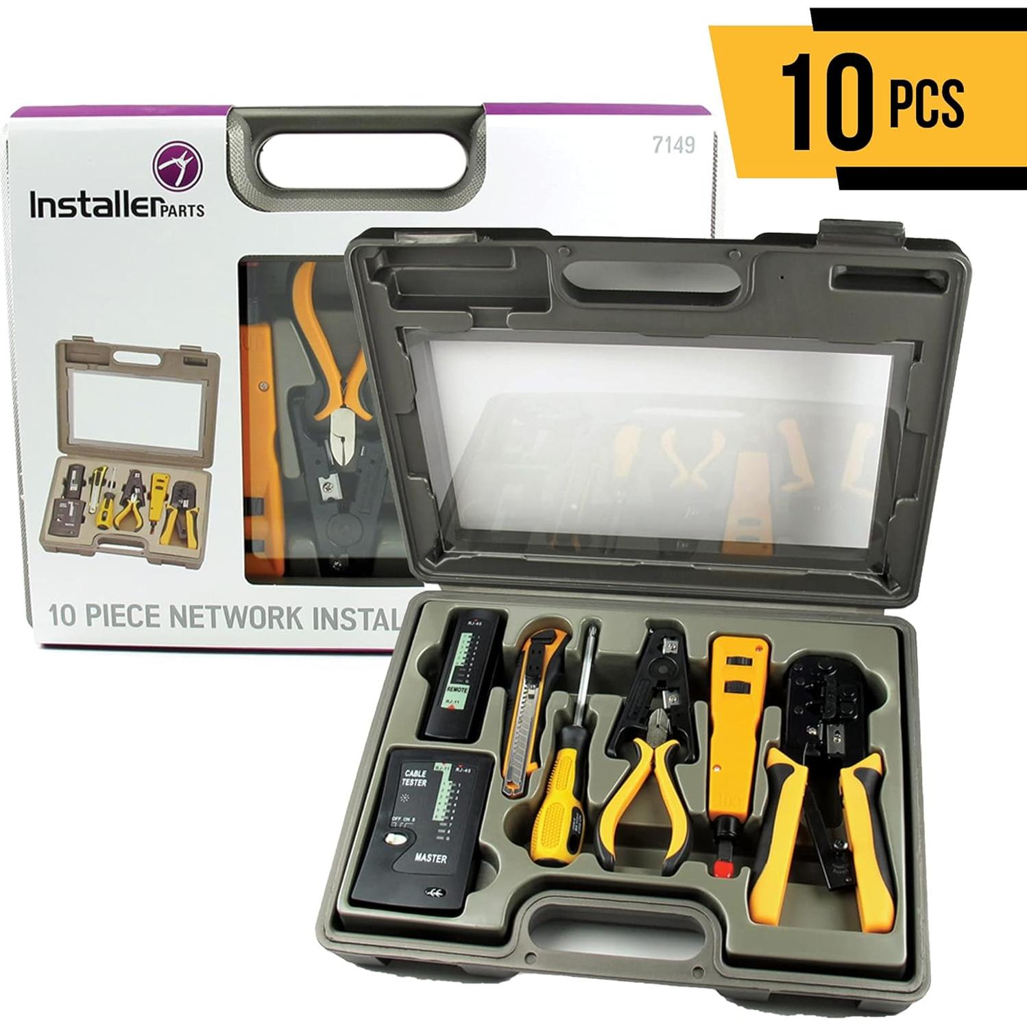 Kit de Herramientas de Instalación de Red 10 en 1 InstallerParts