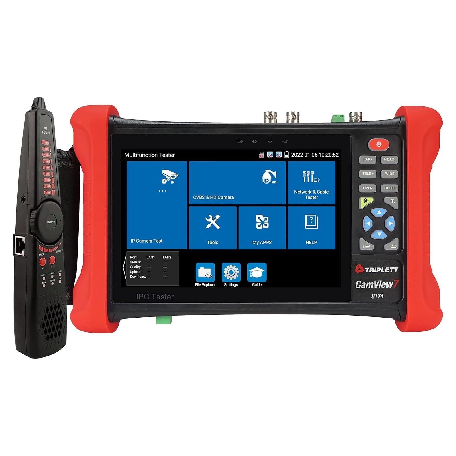 Probador de Cámara Triplett 8174 CamView 7" Pantalla Táctil