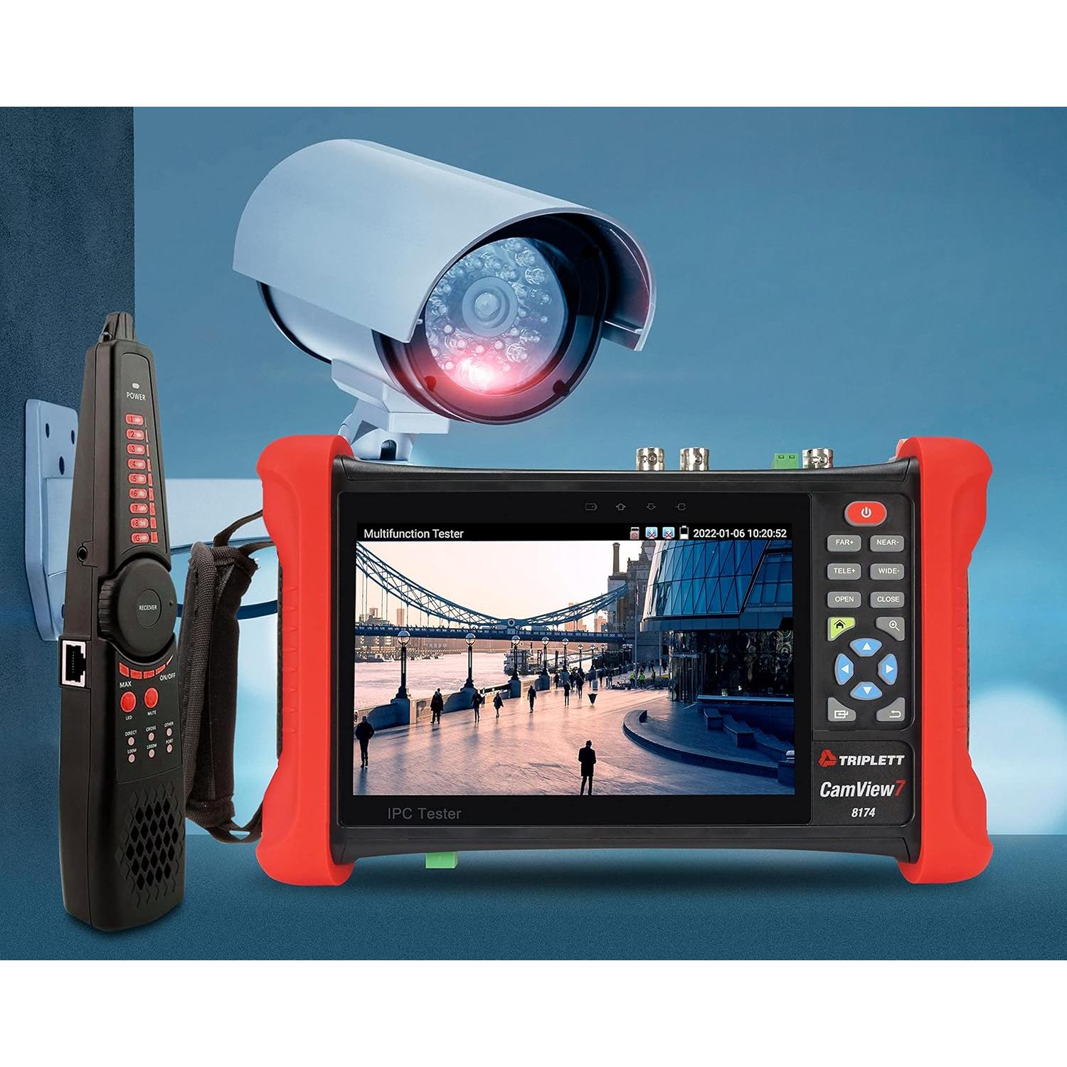 Probador de Cámara Triplett 8174 CamView 7" Pantalla Táctil