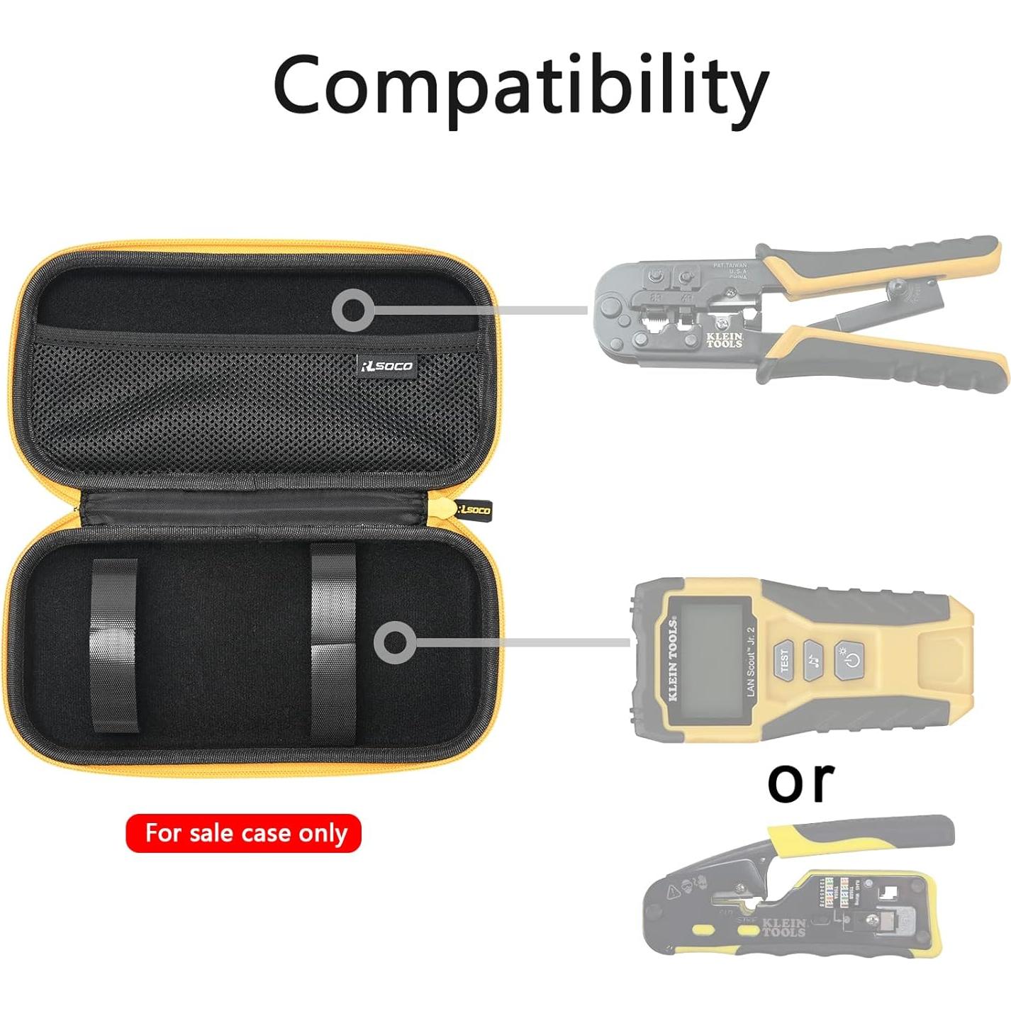 Funda Dura RLSOCO para Probador de Cable Klein Tools