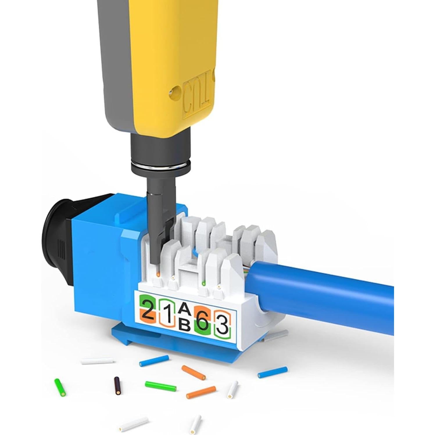 Kit de Herramientas de Crimpado RJ45 Gaobige con Estuche