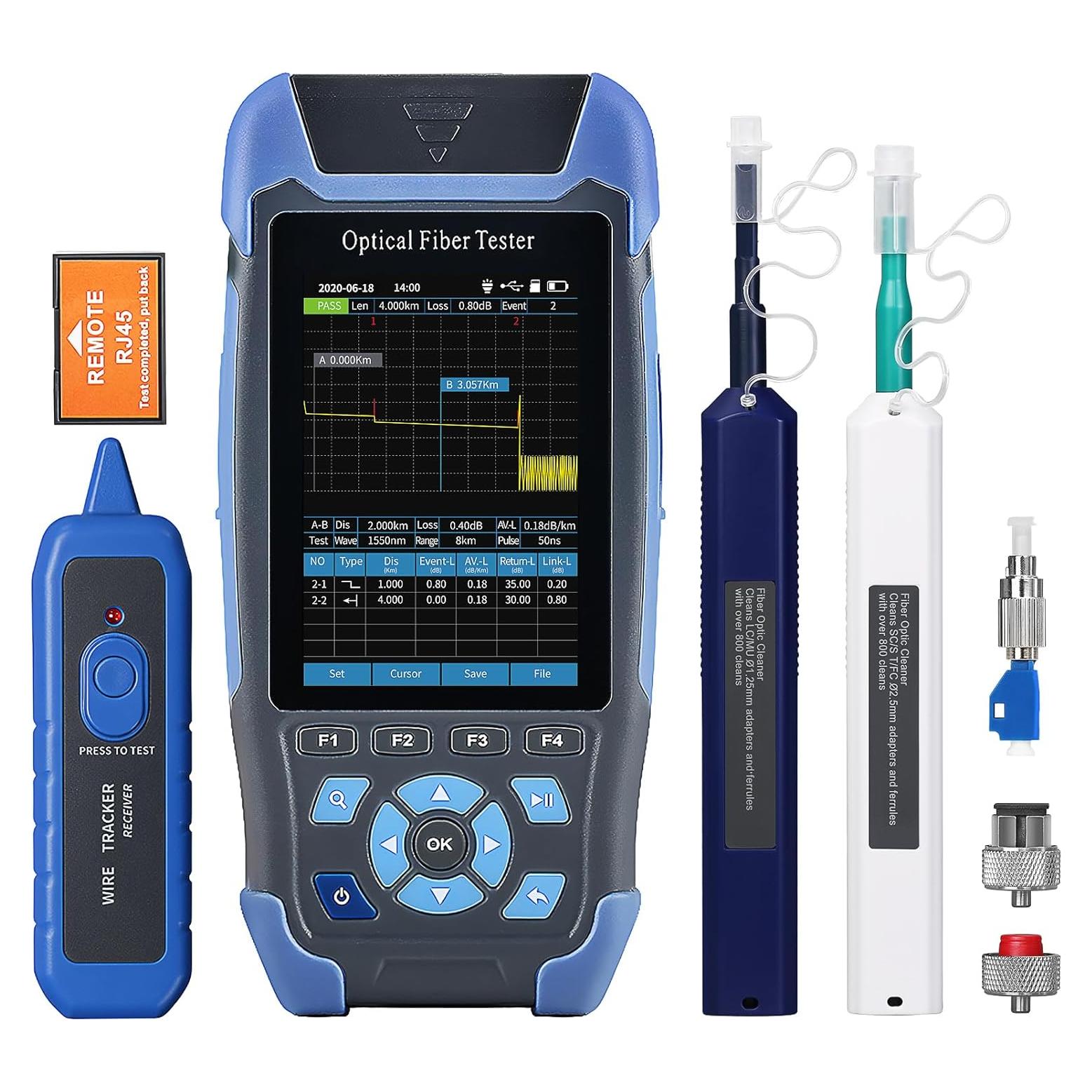 Probador de Fibra Óptica A-900A SAIVXIAN 60km 1310/1550nm