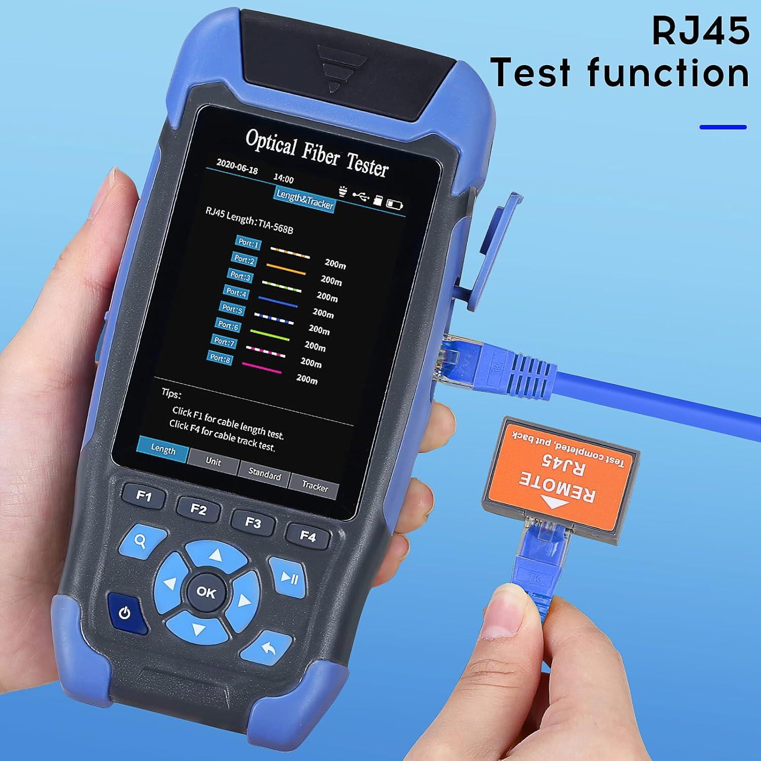 Probador de Fibra Óptica A-900A SAIVXIAN 60km 1310/1550nm