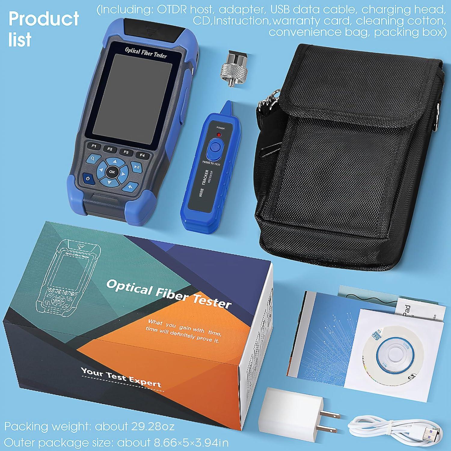 Probador de Fibra Óptica A-900A SAIVXIAN 60km 1310/1550nm