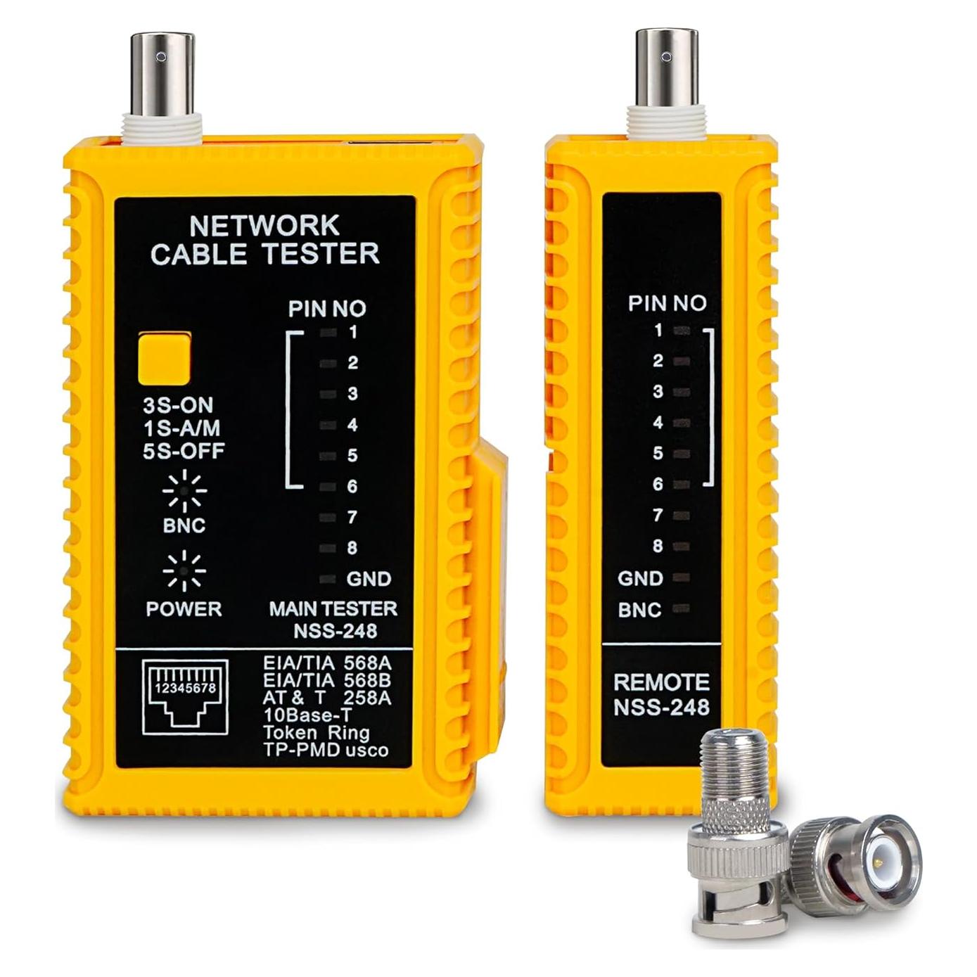 Probador de Cable Coaxial y Ethernet Treedix TRX5-0757R