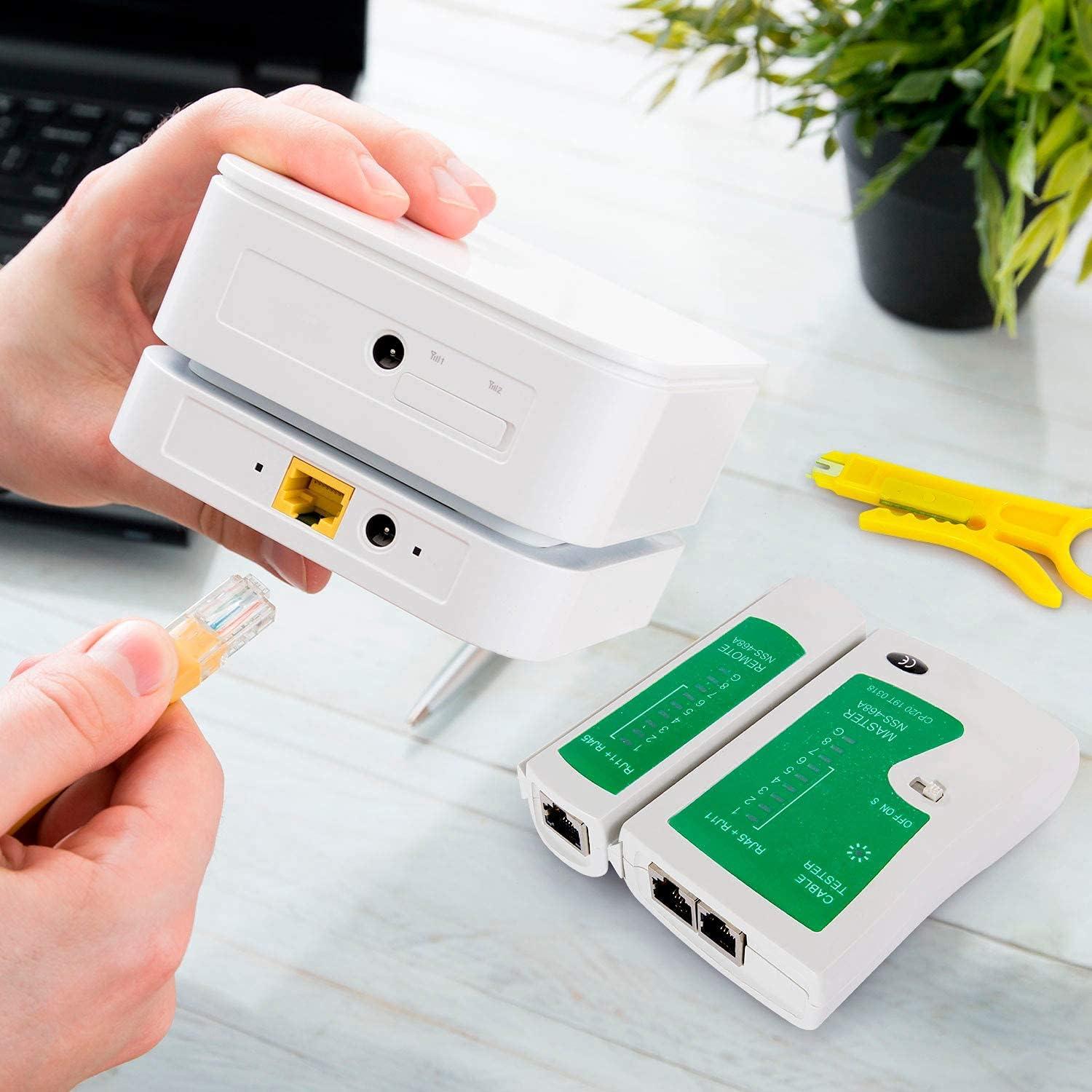 Kit de Herramientas de Crimpado 9 en 1 SGILE para Redes