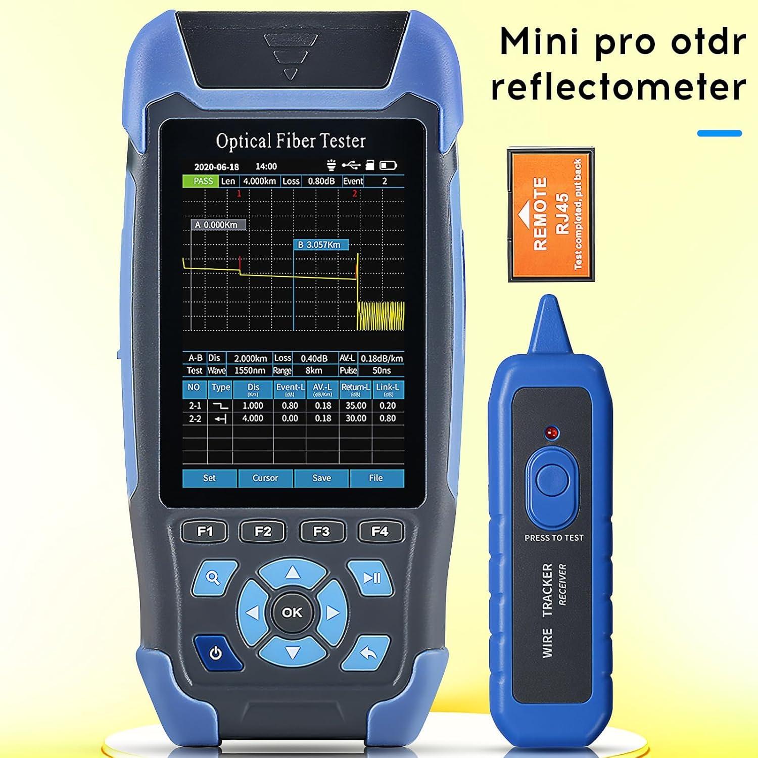 Probador OTDR A-900D Sumchan con OPM VFL OLS 60km