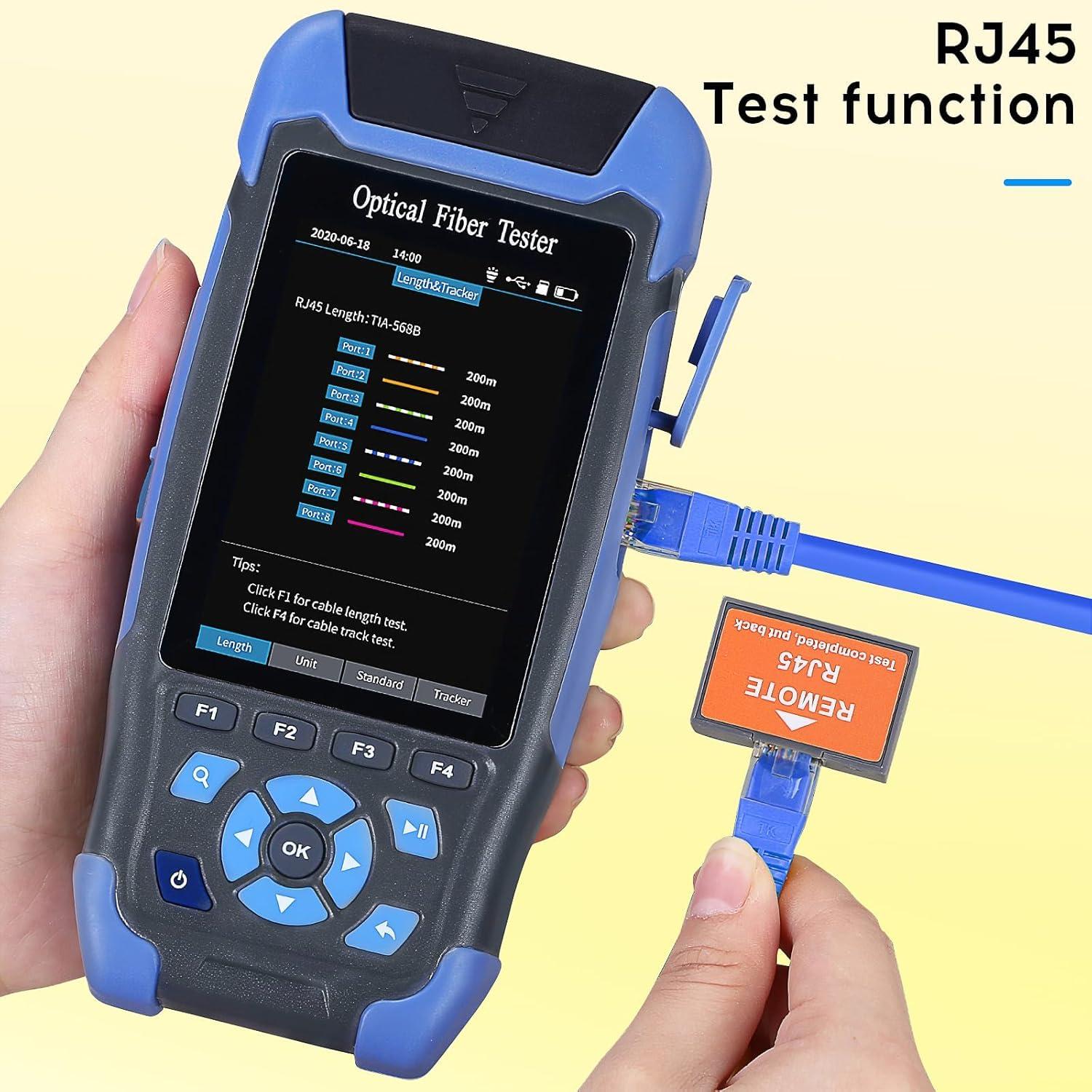 Probador OTDR A-900D Sumchan con OPM VFL OLS 60km