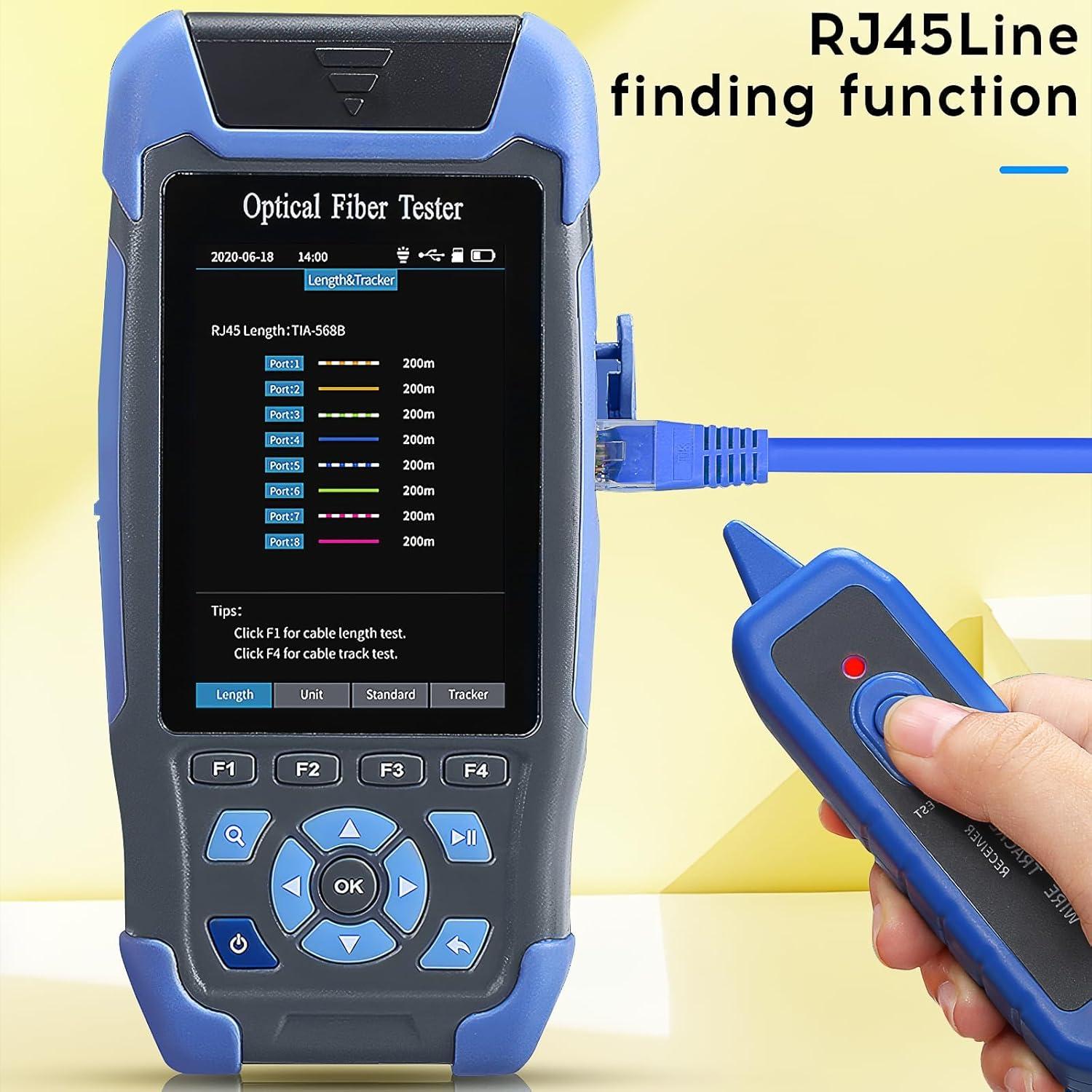 Probador OTDR A-900D Sumchan con OPM VFL OLS 60km