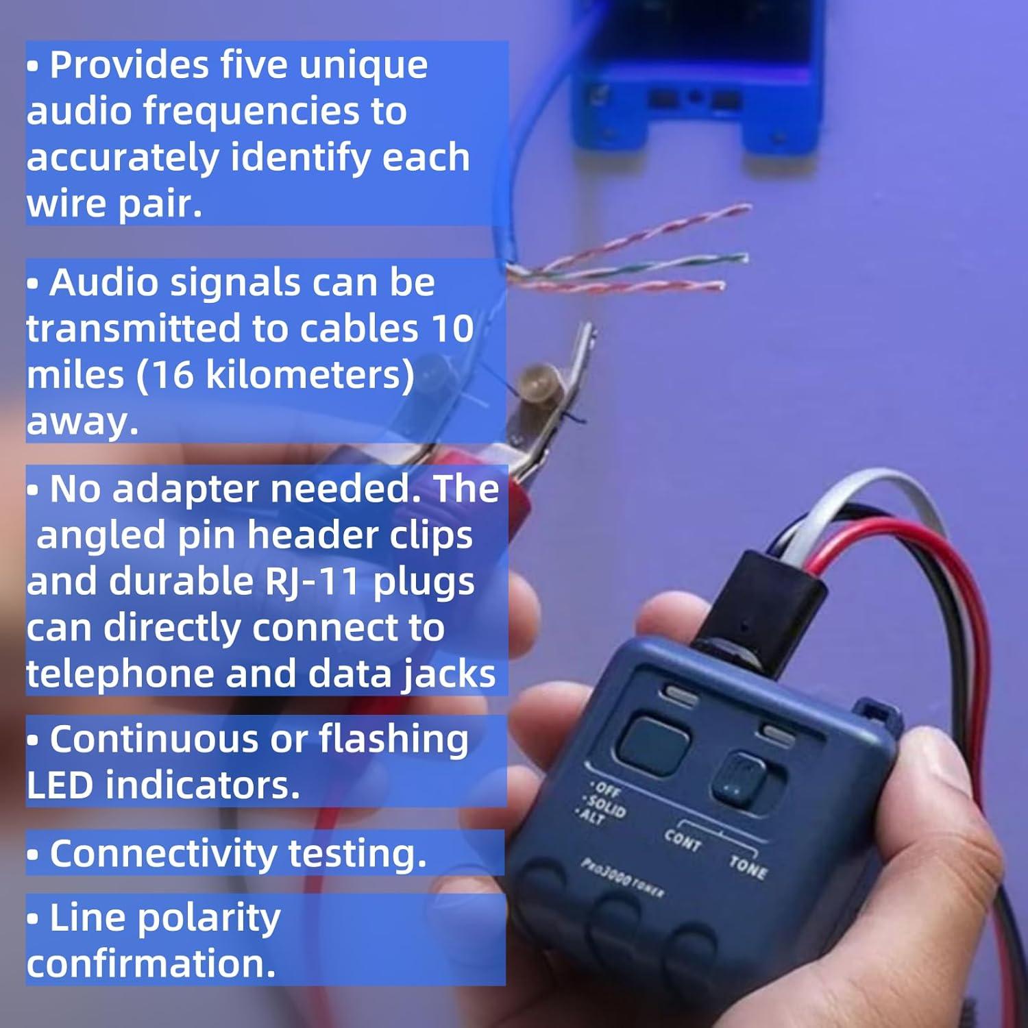 Kit de Generador de Tonos Pro3000 Rowzzi - Sonda y Herramienta