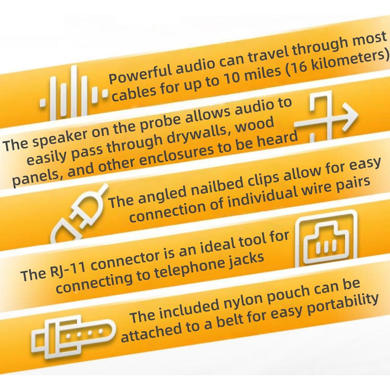 Kit de Generador de Tonos Pro3000 Rowzzi - Sonda y Herramienta