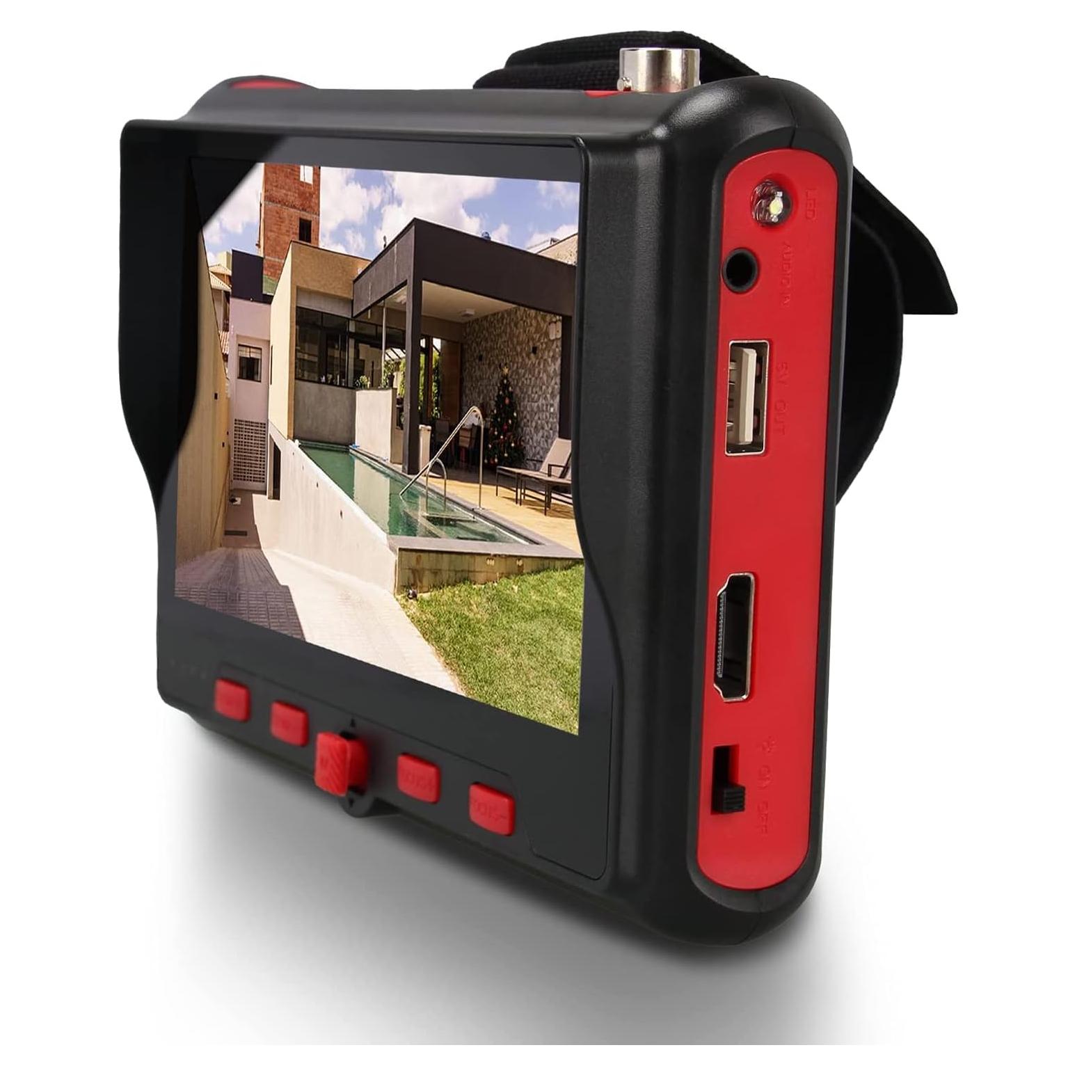 Tester de CCTV Portátil SGEF 6900-ACT 5" HDMI VGA