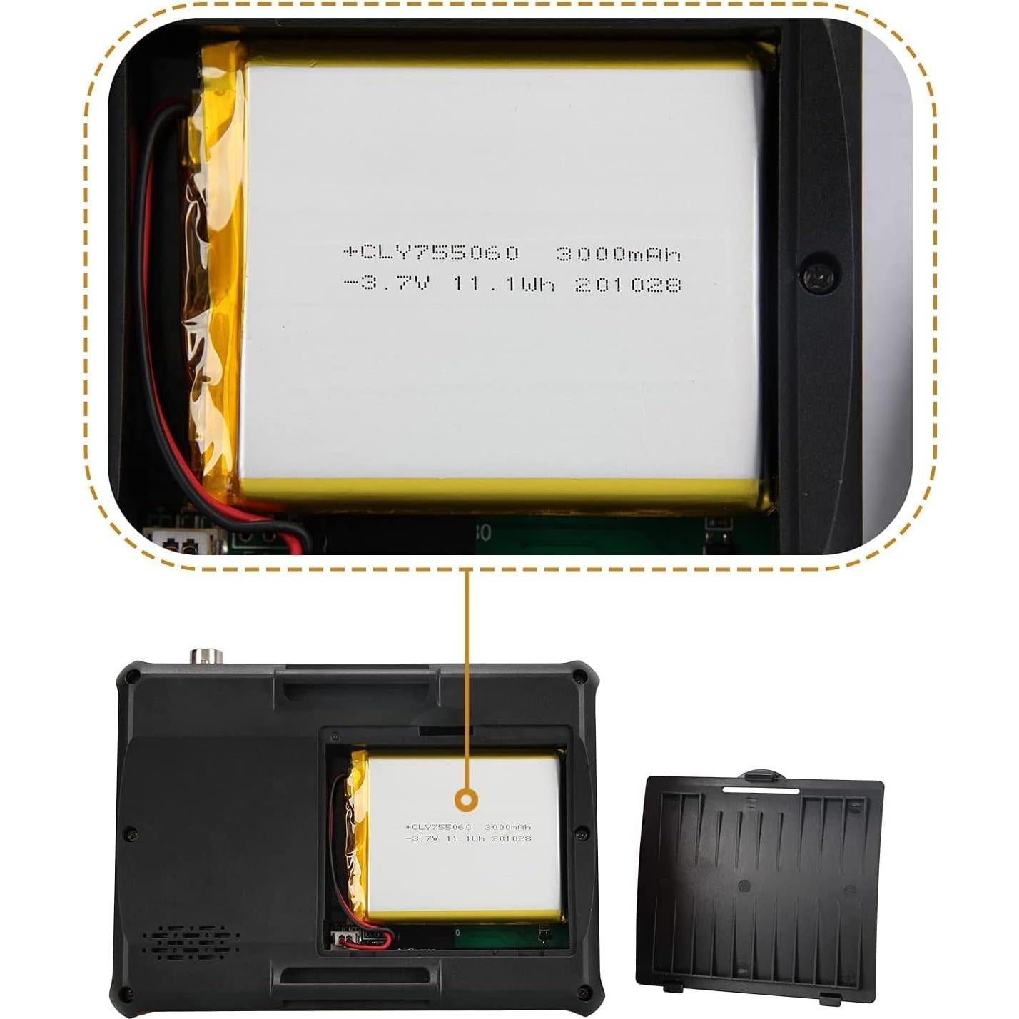 Tester de CCTV Portátil SGEF 6900-ACT 5" HDMI VGA