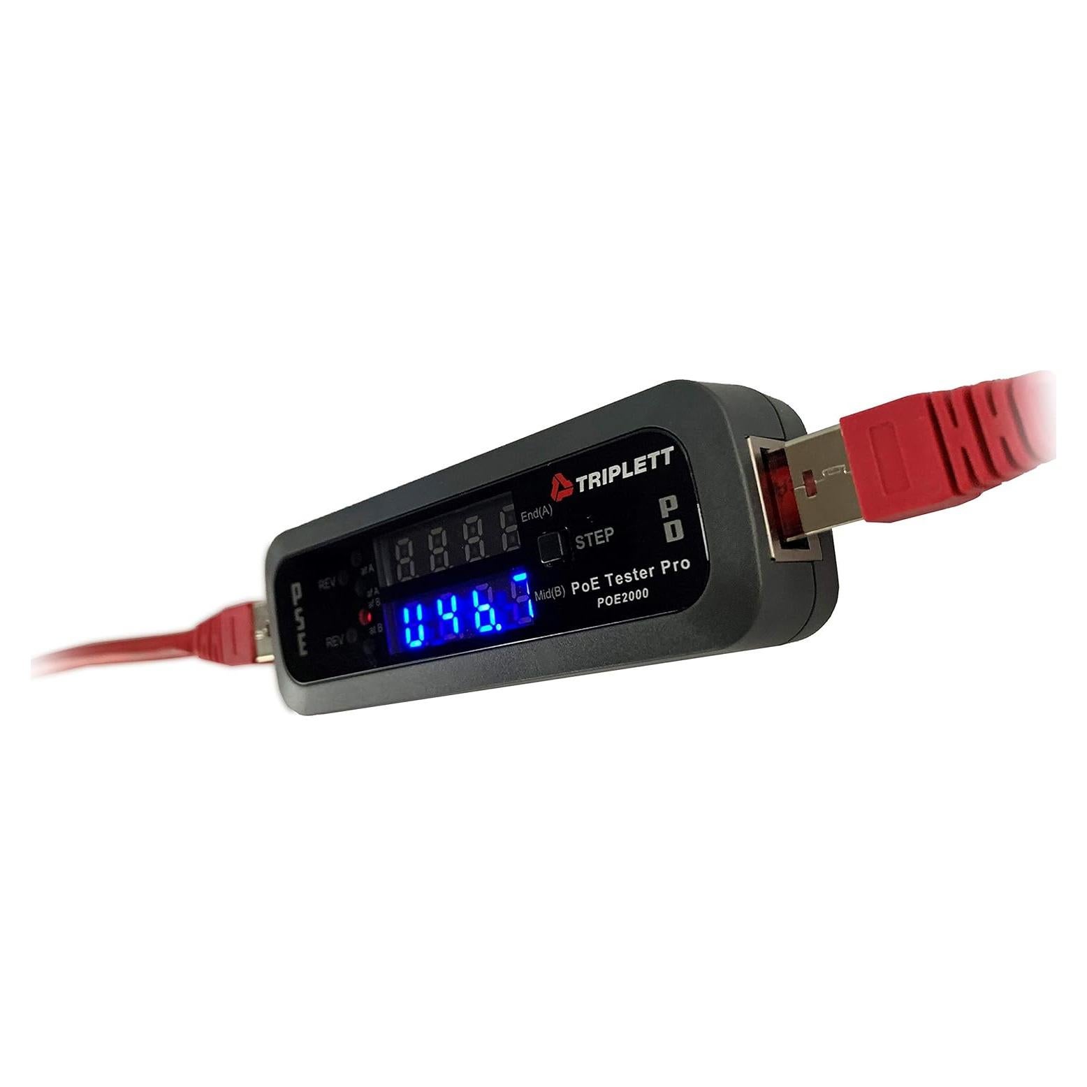 Probador PoE Triplett POE2000 - Detección de Energía y Voltaje