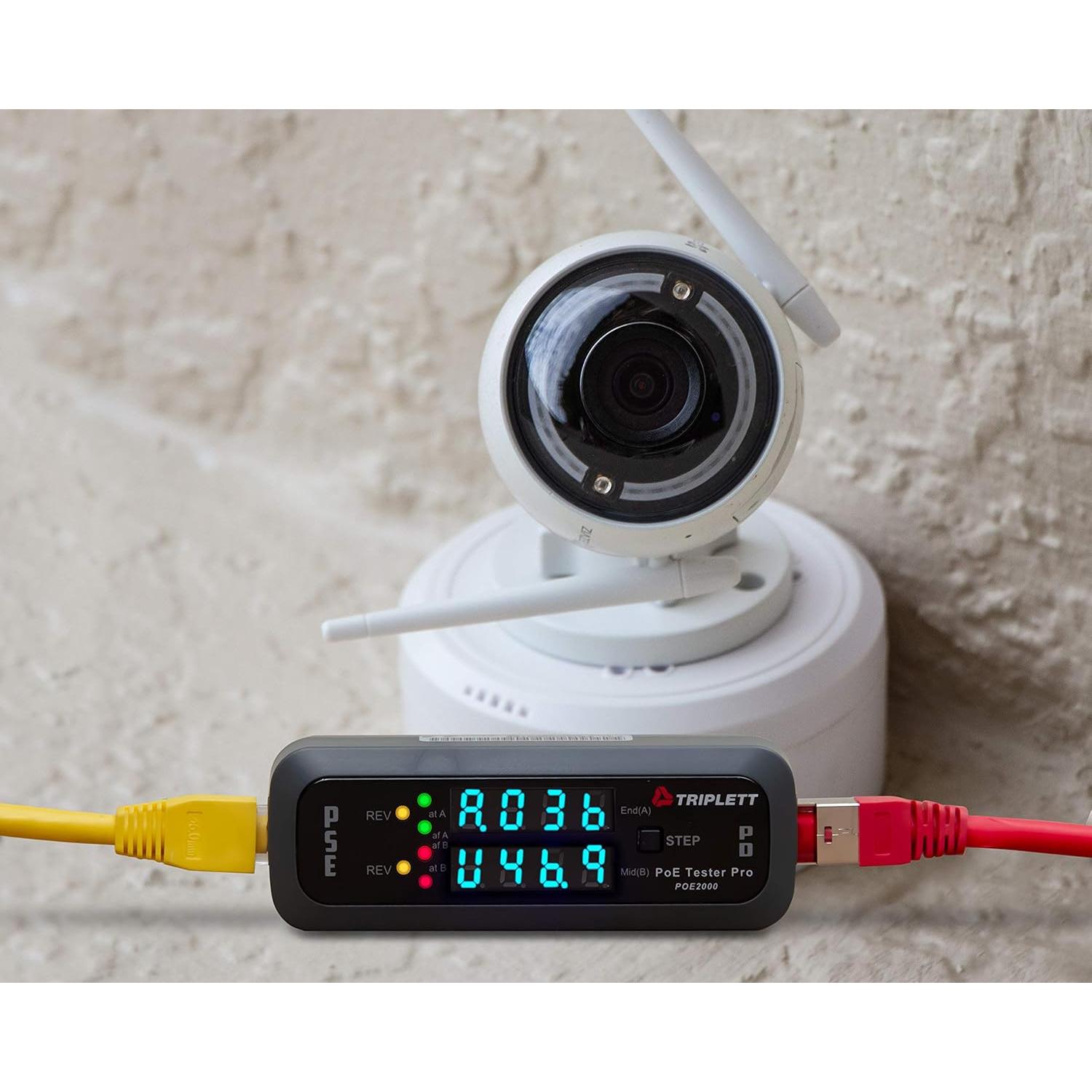 Probador PoE Triplett POE2000 - Detección de Energía y Voltaje