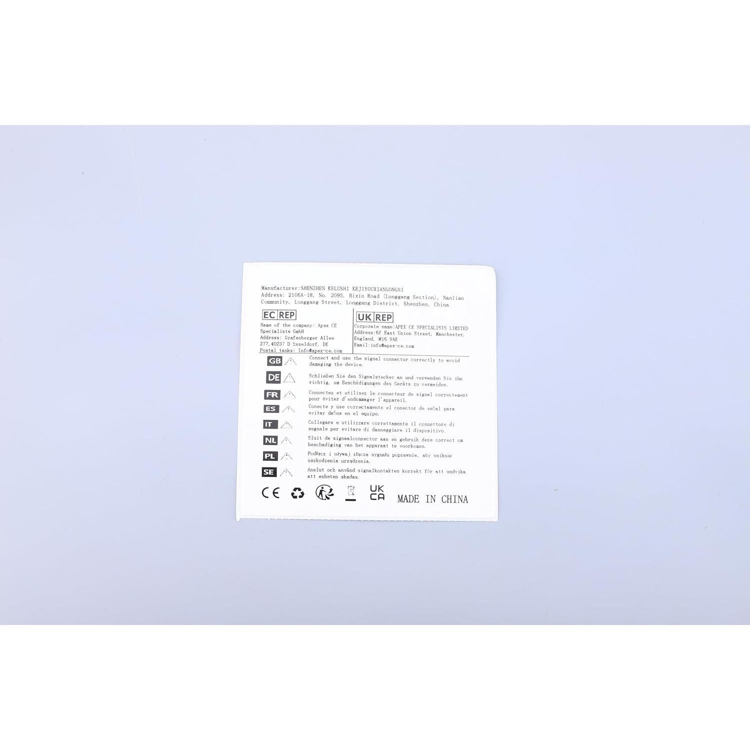 Probador de Cable de Red Shenzhenshi Kelushi TTTM-8 RJ11 RJ45