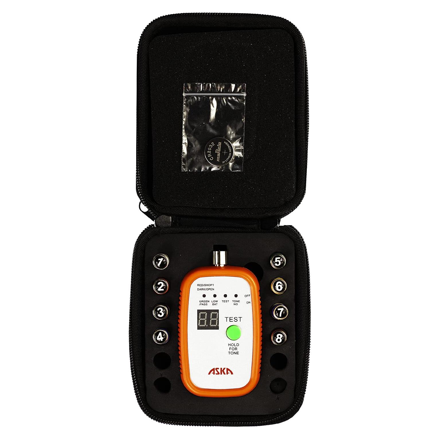 Localizador de Cable Coaxial 8 Vías ASKA CTR-8C con Adaptadores