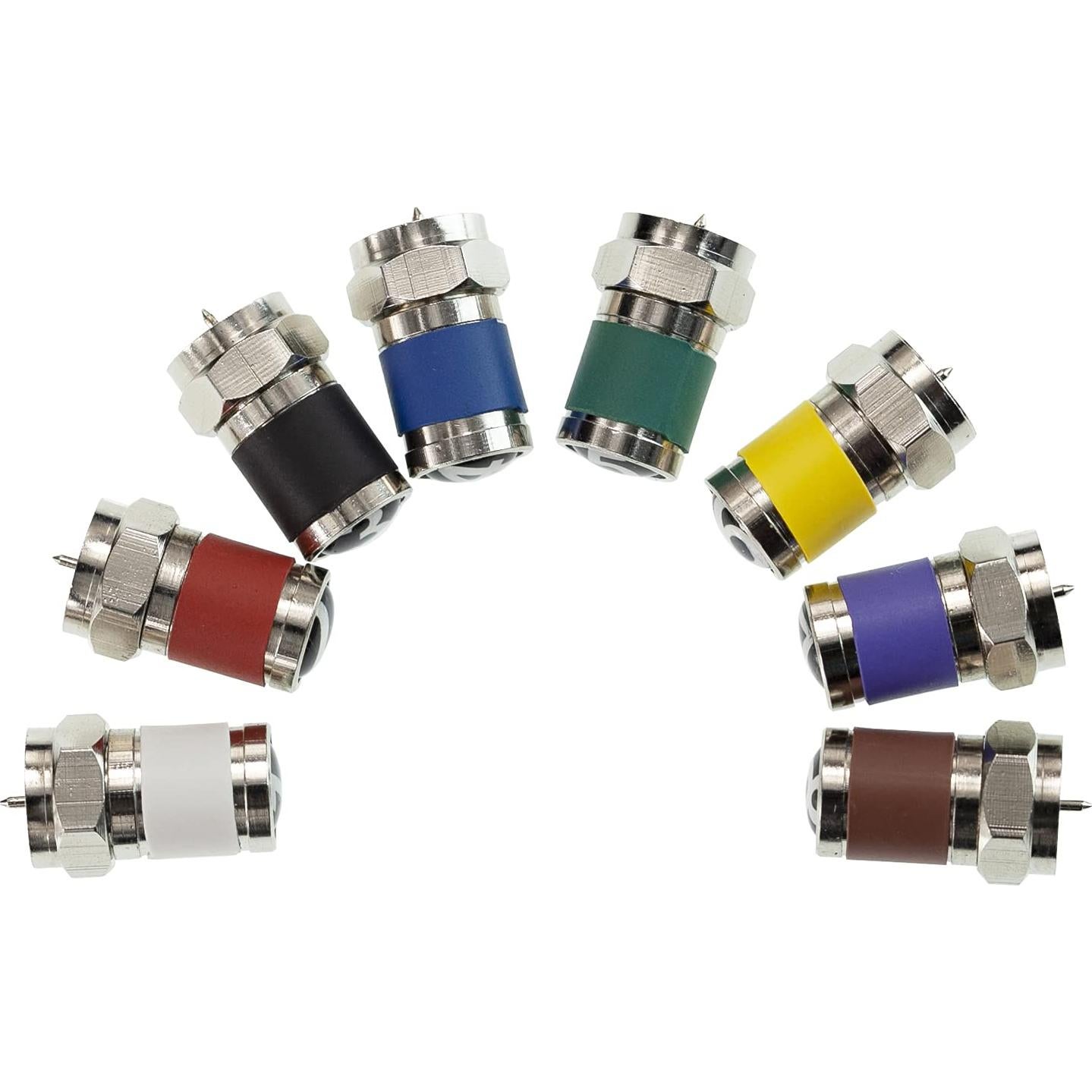 Localizador de Cable Coaxial 8 Vías ASKA CTR-8C con Adaptadores