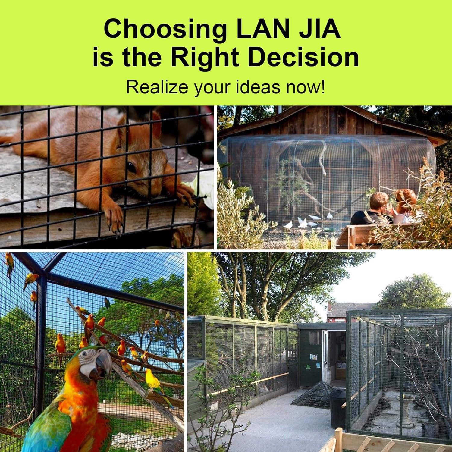 Malla de Hardware PVC Negra 121.92 x 15.24 m 23 Gauge