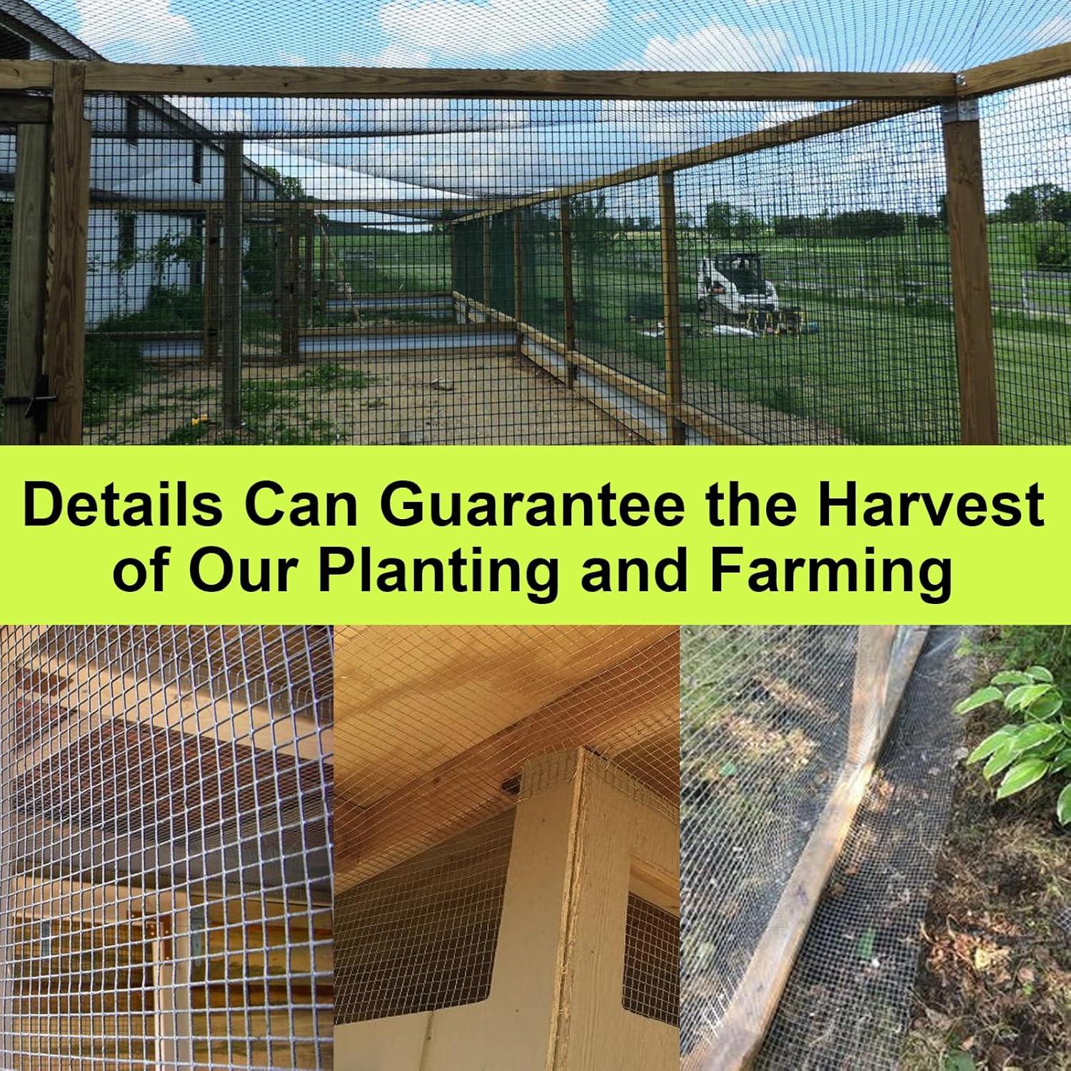 Malla de Hardware PVC Negra 121.92 x 15.24 m 23 Gauge