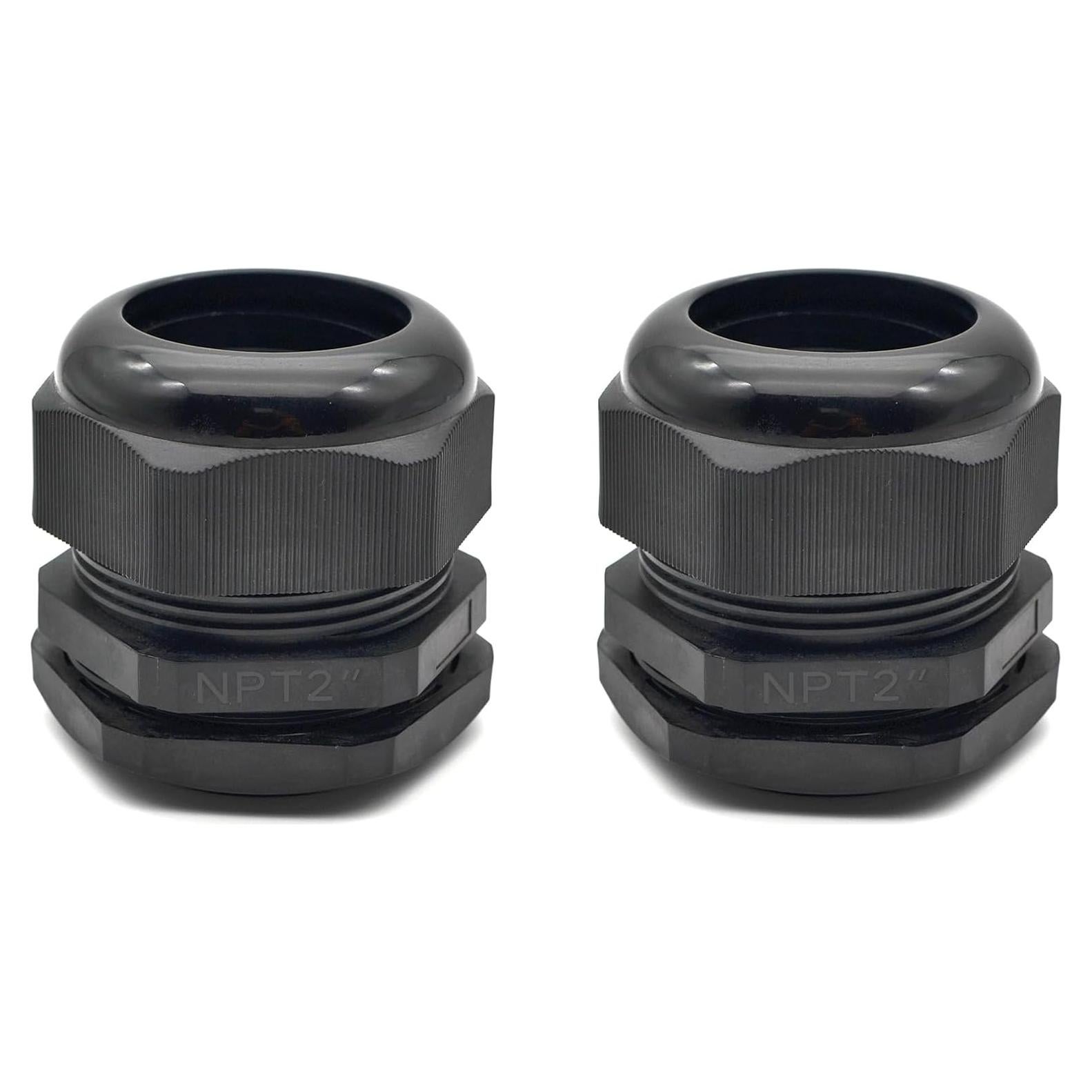 Entradas de Cable Impermeables Fctoerg NPT2 2-Pack IP68 28-40mm