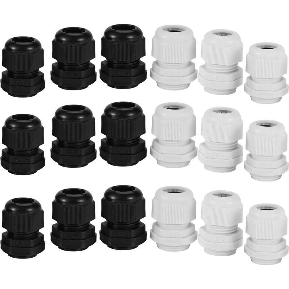 Kit de Conectores de Cable MAKERELE 45PCS Nylon Impermeable