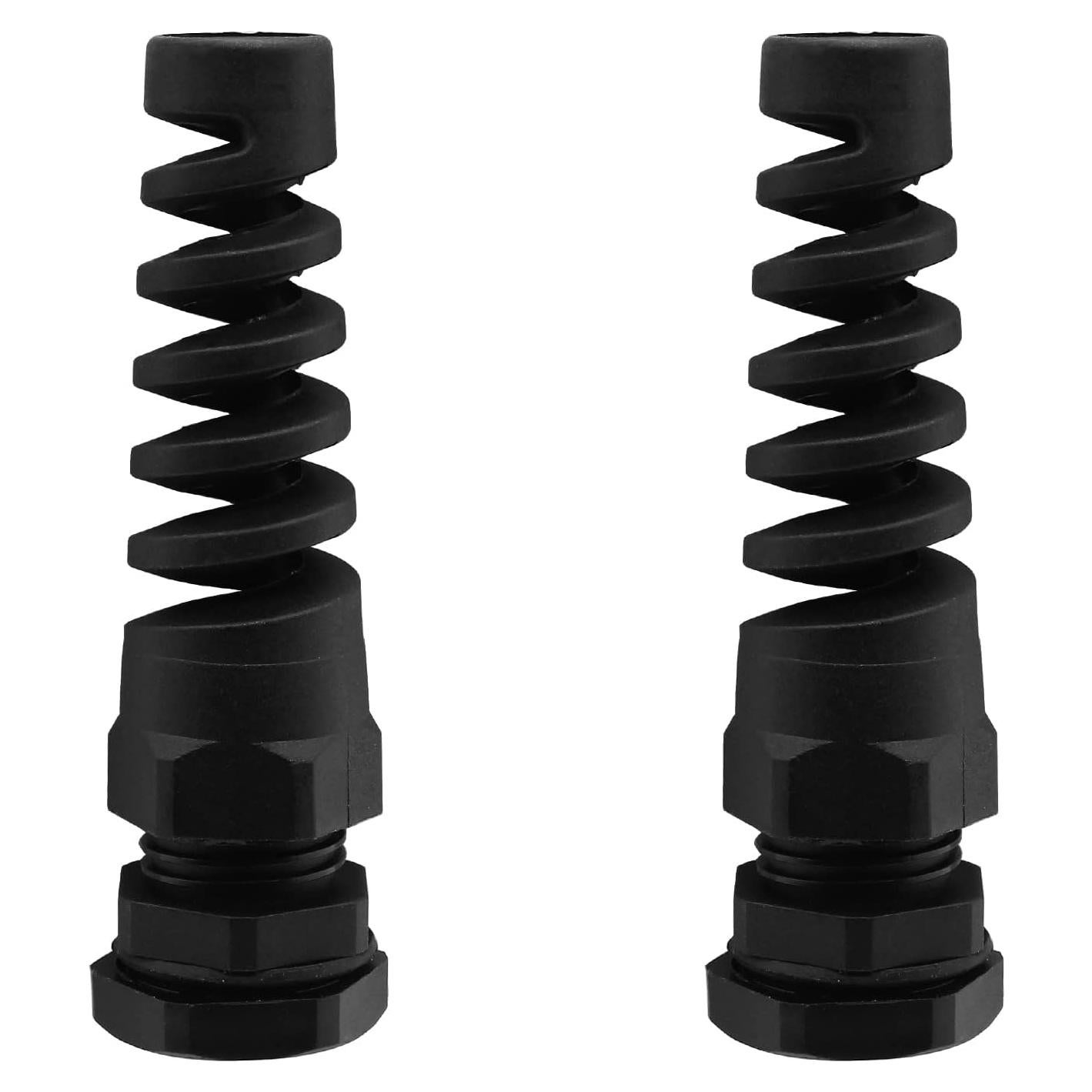 2 Pcs M20 Cable Gland Impermeable IP68 Rierdge Nylon 7-11mm