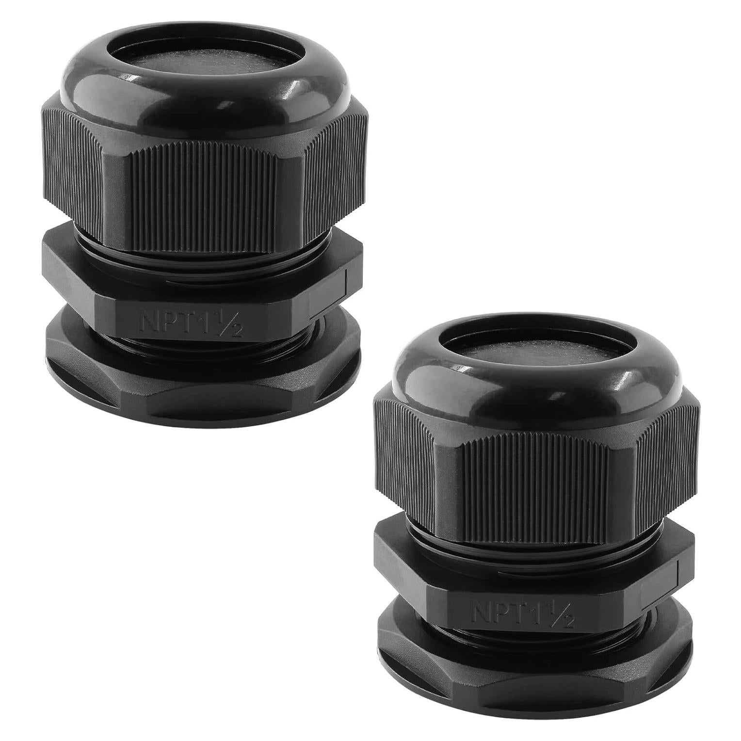 Paquete de 2 Conectores Estancos NPT 1-1/2" Rierdge IP68