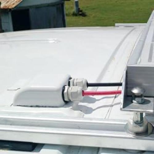 Entrada de Cable Solar Impermeable EINDER IP68 2 Pcs 10.9x9.8 cm