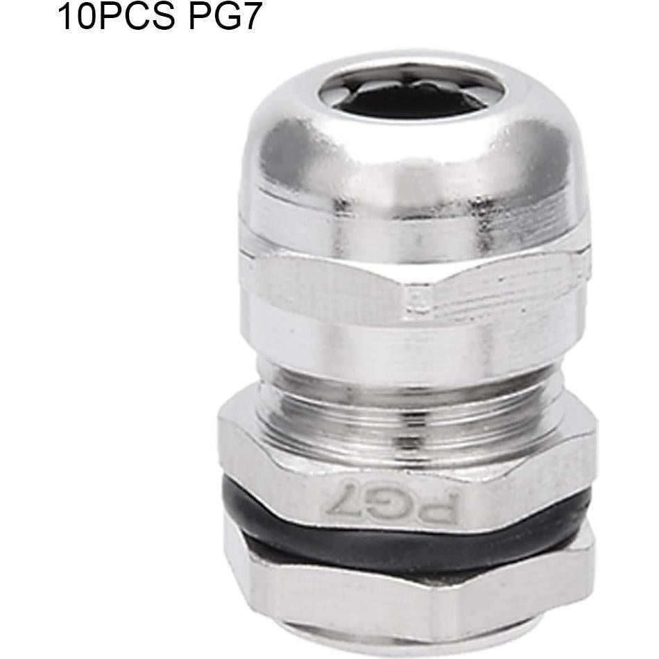 Conector de Cable PG7 Impermeable uxcell - Paquete de 10 Pcs