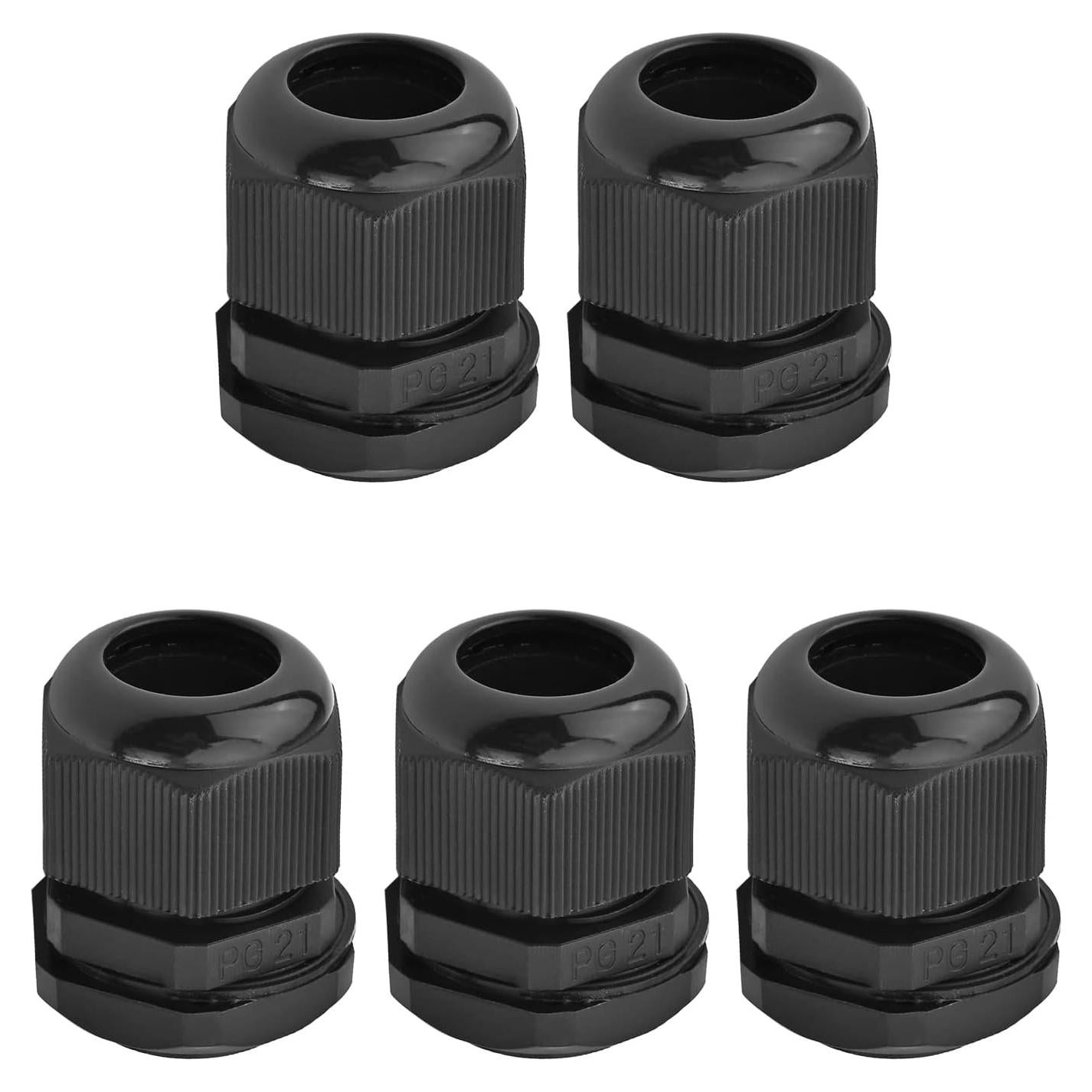 Conectores Ajustables Fielect PG21 5Pcs A Prueba de Agua 16-21mm