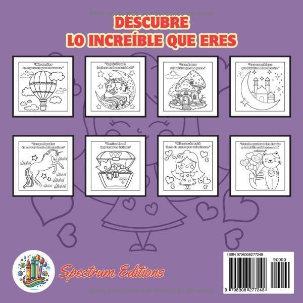 Libro de amor propio para niñas: Un viaje hacia la confianza en ti misma (Spanish Edition)